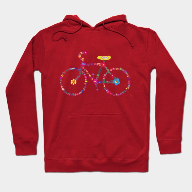 Bike Flourish Hoodie by martinussumbaji